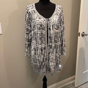 Plus size cardigan size 22/24. 3/4 length sleeve.